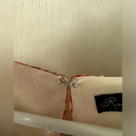 Beautiful Paisley Print Lined Sheath Dress EUC Size 4 Patterned Sleeveless - Picture 6 of 10